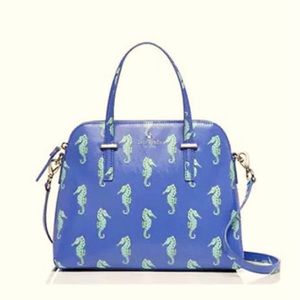 Kate Spade New York Cedar Street Seahorses Maise Satchel